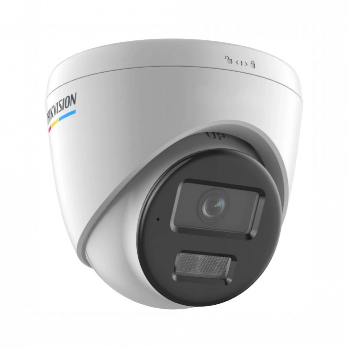 HIKVISION DS-2CD1327G2H-LIUF, 2Mpix, 2.8mm Lens, H265+, 30Mt Gece Görüşü, Color Vu, Smart Hybrid Light, Full Time Color, Dahili Mikrofon, Dome IP Kamera