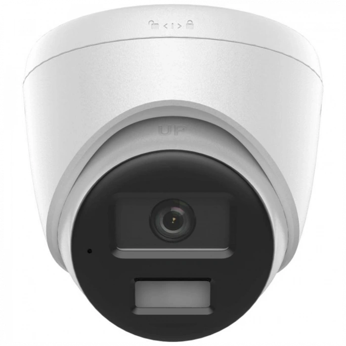 HIKVISION DS-2CD1343G2-LIUF 4Mpix, 2,8mm Lens, H265+, 30Mt Gece Görüşü, Hybrid Light, PoE, Mikrofonlu Dome IP Kamera