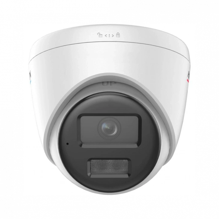 HIKVISION DS-2CD1347G2H-LIUF, 4Mpix, 2,8mm Lens, H265+, 30Mt Gece Görüşü, Dahili Mikrofon, Color Vu Lite, Full Time Color, Dome IP Kamera