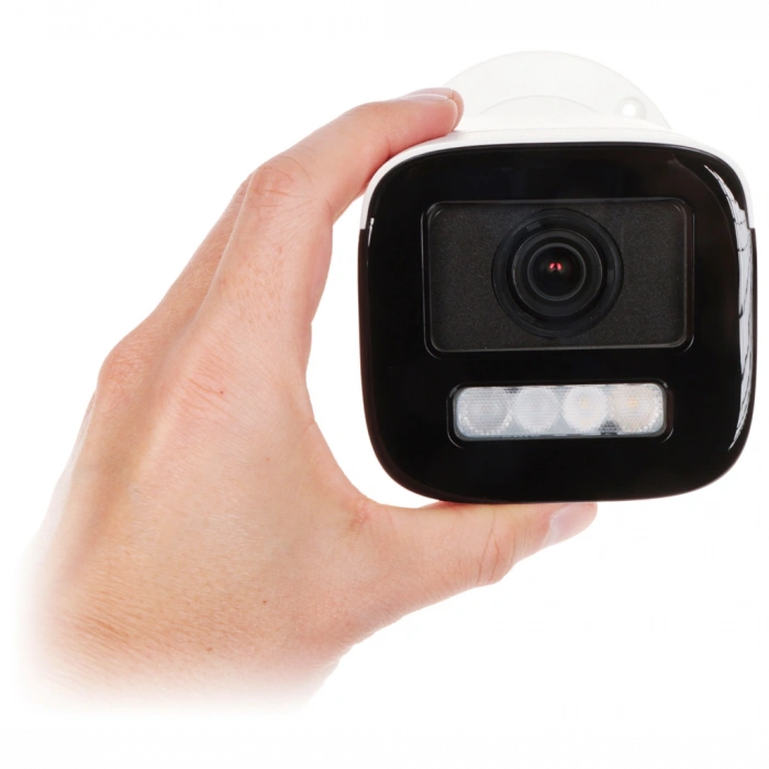 HIKVISION DS-2CD1643G2-LIZSU 4Mpix, 2,8-12mm  Motorize Lens, Dual Light, Dahili Mikrofon, H265+,50Mt Gece Görüşü, SD Kart, PoE, Bullet IP Kamera