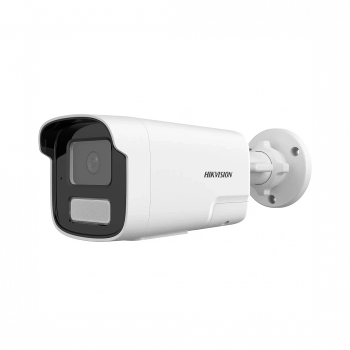 HIKVISION DS-2CD1T43G2-LIUF/SL 4Mpix, 4mm Lens,  H265+,50Mt Gece Görüşü, Hybrid Light, SD Kart,Dahili Mikrofon, PoE, Bullet IP Kamera