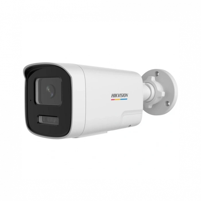 HIKVISION DS-2CD1T47G2H-LIUF/SL 4Mpix, 2,8mm  Lens, H265+,50Mt Gece Görüşü, Colorvu, SD Kart,Dahili Mikrofon, PoE, Bullet IP Kamera