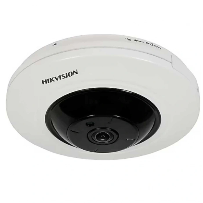 HIKVISION DS-2CD2955G0-ISU 5Mpix, 1,05mm Lens H265+, 8Mt Gece Görüşü, SD Kart,  FishEye IP Kamera