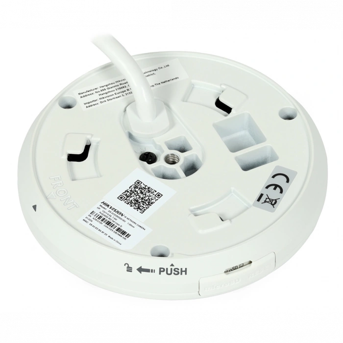 HIKVISION DS-2CD2955G0-ISU 5Mpix, 1,05mm Lens H265+, 8Mt Gece Görüşü, SD Kart,  FishEye IP Kamera