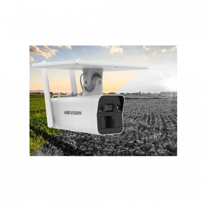 HIKVISION DS-2XS2T41G1-ID/4G, 4Mpix,  4mm,   30Mt Gece Görüşü, Dahili Mikrofon, 4G, Solar  IP Kamera