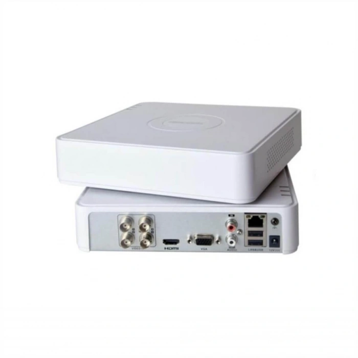 HIKVISION DS-7104HGHI-M1, 4Kanal, 2Mpix, H265Pro+, 1 HDD Desteği, 5in1 DVR Cihazı