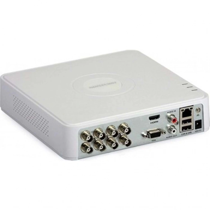 HIKVISION DS-7108HGHI-M1, 8Kanal, 2Mpix, H265Pro+, 1 HDD Desteği, 5in1 DVR Cihazı