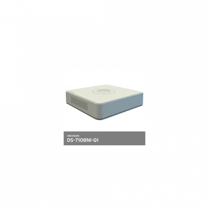 HIKVISION DS-7108NI-Q1, 8Kanal, 4Mpix, H265+, 1 HDD, UHD 1520P Kayıt, 60Mbps Bant Genişliği, NVR