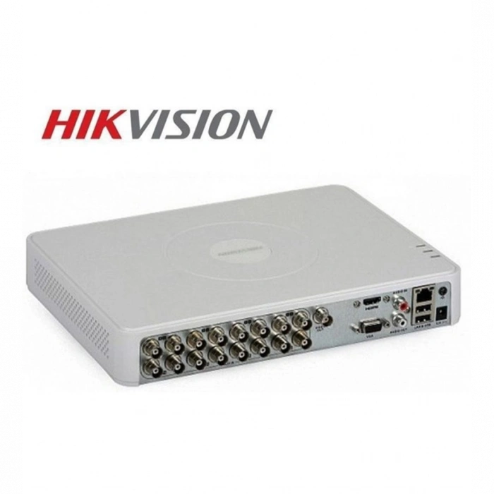 HIKVISION DS-7116HGHI-K1, 16Kanal, 2Mpix, H265 Pro+, 1 HDD Desteği, 5in1 DVR Cihazı