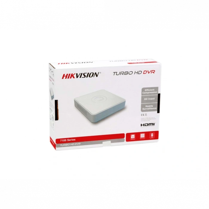 HIKVISION DS-7116HGHI-K1, 16Kanal, 2Mpix, H265 Pro+, 1 HDD Desteği, 5in1 DVR Cihazı