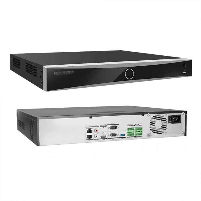 HIKVISION DS-7732NXI-K4, 32Kanal, 12Mpix, H265+, 4 HDD Desteği, 2160P Kayıt, 256Mbps Bant Genişliği, Metal Kasa, 2 Port GigaBit Lan, NVR