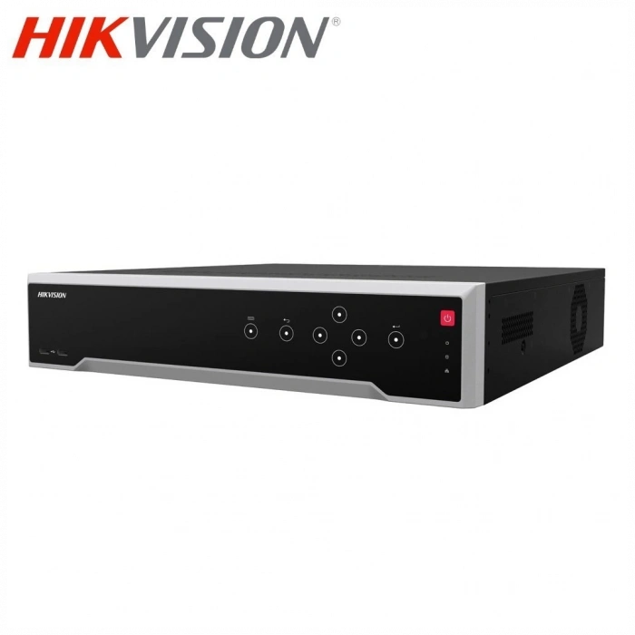 HIKVISION DS-7764NI-M4, 64Kanal, 32Mpix, H265+, 4 HDD Desteği, 4320P Kayıt, 400Mbps Bant Genişliği, Metal Kasa, 2 Port GigaBit Lan, NVR