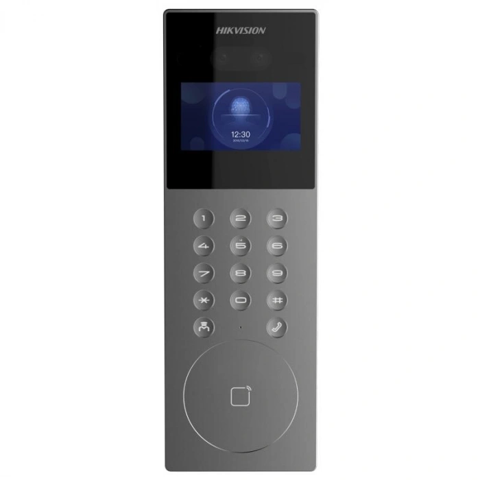 HIKVISION DS-KD9203-E6 Görüntülü Kapı İstasyonu Yüz Tanıma