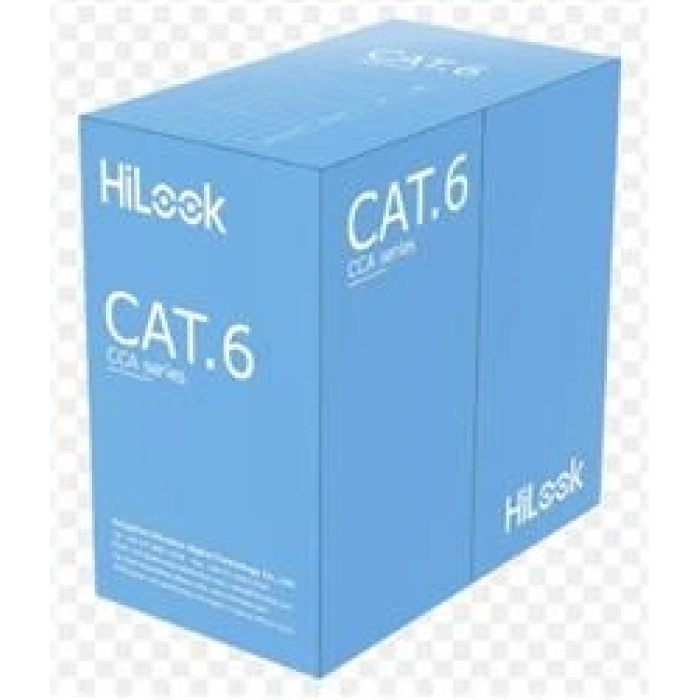 Hilook NC-1LN6UU-CCA-M CAT6 U-UTP 23 AWG 305 Mt  Ağ Kablosu, CCA, 0,57 mm