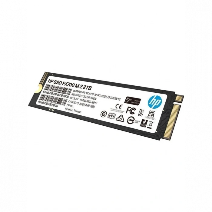 HP 8U2N5AA, FX700, 2TB, 7200/6200, Gen4, NVMe PCIe M.2, 3D NAND, SSD