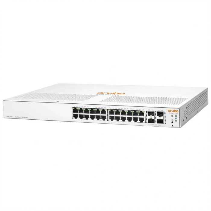 HP Aruba Instant On, JL682A, 1930-24G, 24Port, GigaBit, 4 Port Gigabit SFP, Yönetilebilir, Rack Mount Switch