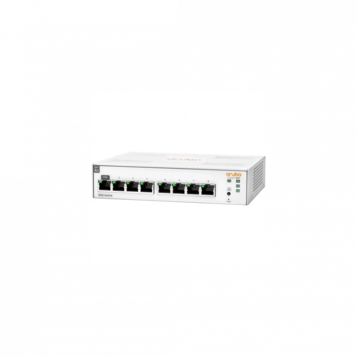 HP Aruba Instant On, JL810A 1830-8G, 8Port, GigaBit, Yönetliebilir, Rack Mount Switch