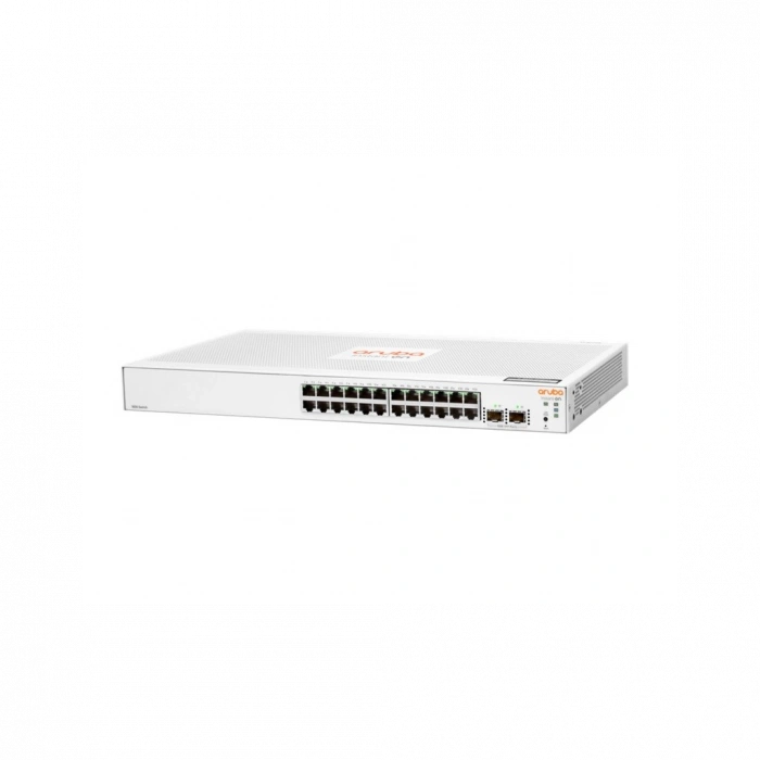HP Aruba Instant On, JL812A, 1830-24G, 24Port, GigaBit, 2 Port Gigabit SFP, Yönetilebilir, Rack Mount Switch