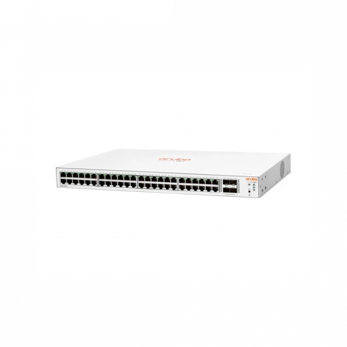 HP Aruba Instant On, JL814A, 1830-48G, 48Port, GigaBit, 4 Port Gigabit SFP, Yönetilebilir, Rack Mount Switch