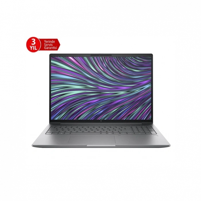 HP B30HNES, ZBook X 16 G1i, Ultra 7-265H 16" WUXGA IPS, 32Gb DDR5 Ram, 1Tb SSD, 8Gb Nvidia RTX PRO 2000 ADA Ekran Kartı, Windows11 Pro, Notebook İş İstasyonu (3 Yıl Yerinde Servis)