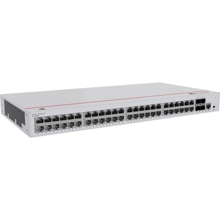 HUAWEI 48port 380w FULL PoE eKIT S310-48P4X GIGABIT 4XSFP  Yönetilebilir Switch RackMount Layer2