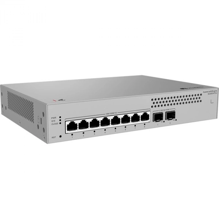 HUAWEI 8port 2-SFP Gigabit Layer2 Yönetilebilir Switch eKIT S220S-8T2J