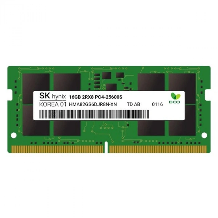 HyNIX 16GB DDR4 3200MHZ ECC NOTEBOOK RAM VALUE HMA82GS7DJR8N-XN