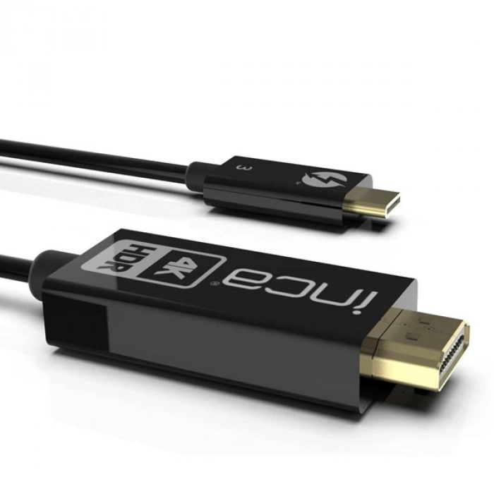 INCA 1.8metre ITCH-30 TYPE-C-HDMI Görüntü Kablosu 4K 60Hz