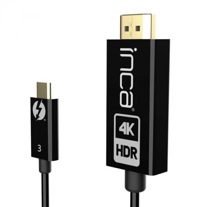 INCA 1.8metre ITCH-30 TYPE-C-HDMI Görüntü Kablosu 4K 60Hz