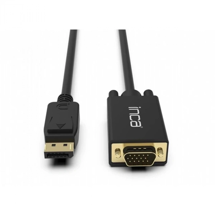 INCA IDPV-18T 1.8metre DP-VGA (E) Görüntü Kablosu