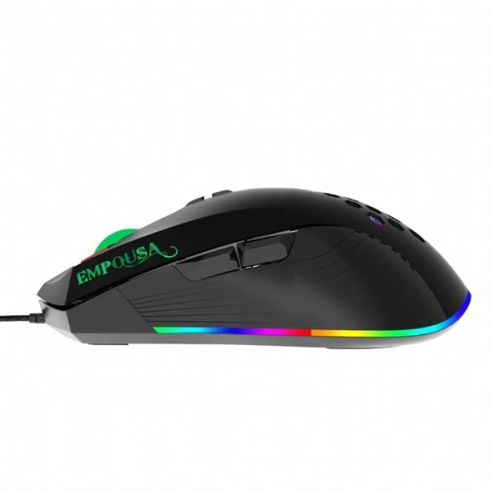 INCA IMG-047T USB RGB Led Aydınlatmalı 7200dpi Gaming Optic Siyah Mouse