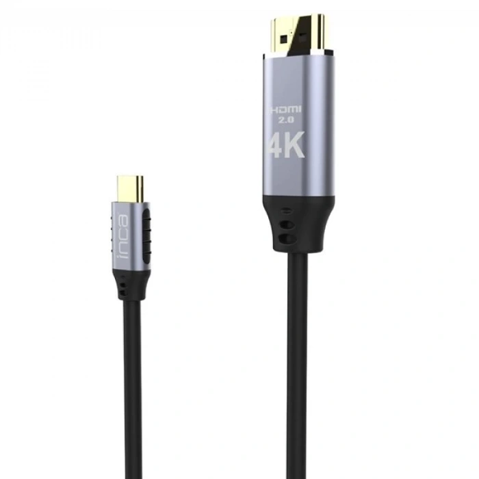 INCA ITCH-02TX 2metre TYPE-C - HDMI Görüntü Kablosu 4K