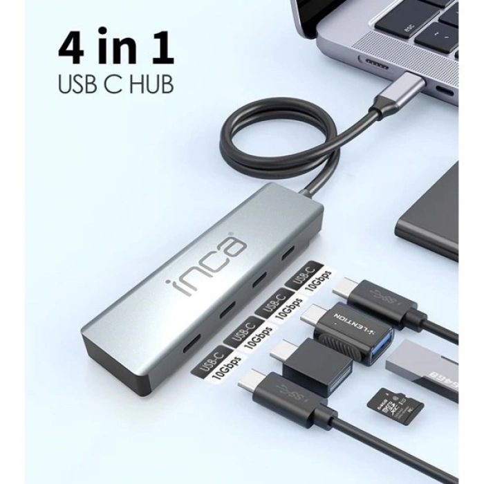 INCA ITPT-4T 4port TYPEC Çoklayıcı Hub