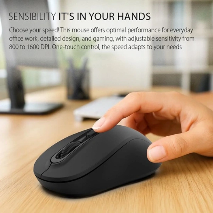 INCA IWM-288T Kablosuz Siyah Mouse