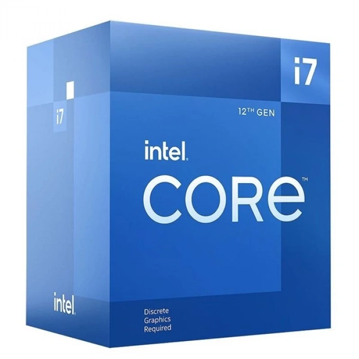 INTEL CORE i7 12700KF 20MB 8çekirdekli VGA YOK 1700p 125w Kutulu+Fansız
