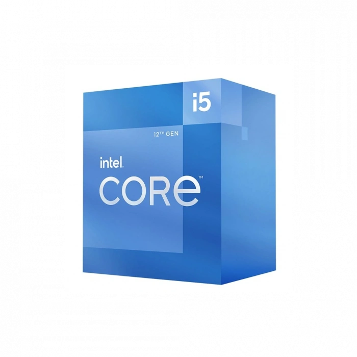 INTEL i5-12400 6 Core, 2.5Ghz, 18Mb, 65W, LGA1700, 12.Nesil, BOX, (Dahili Grafik VAR, Fan VAR)