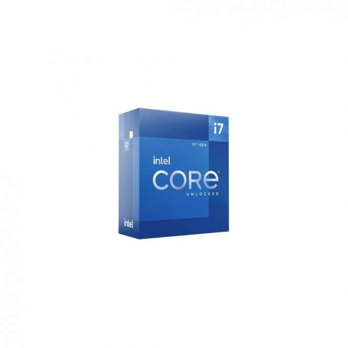 INTEL i7-12700KF 12 Core, 3.60Ghz, 25Mb, 125W, LGA1700, 12.Nesil, BOX, (Dahili Grafik YOK, Fan YOK)