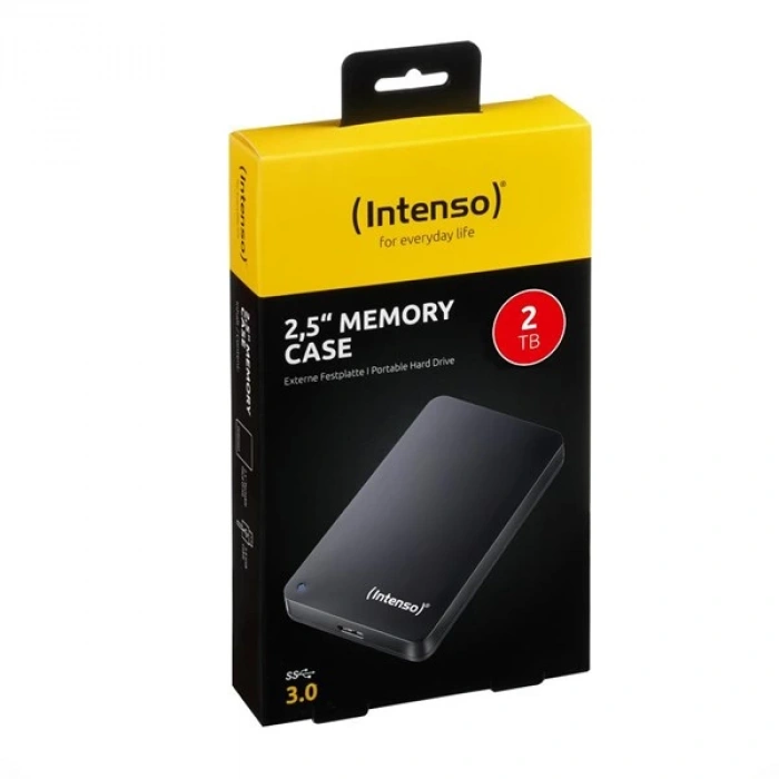 INTENSO 2TB 2.5 6023580 USB 3.0 Harici Disk Siyah