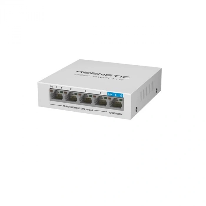 KEENETIC 5port 64w 4port PoE KN-4610-01-EU GIGABIT Poe Switch