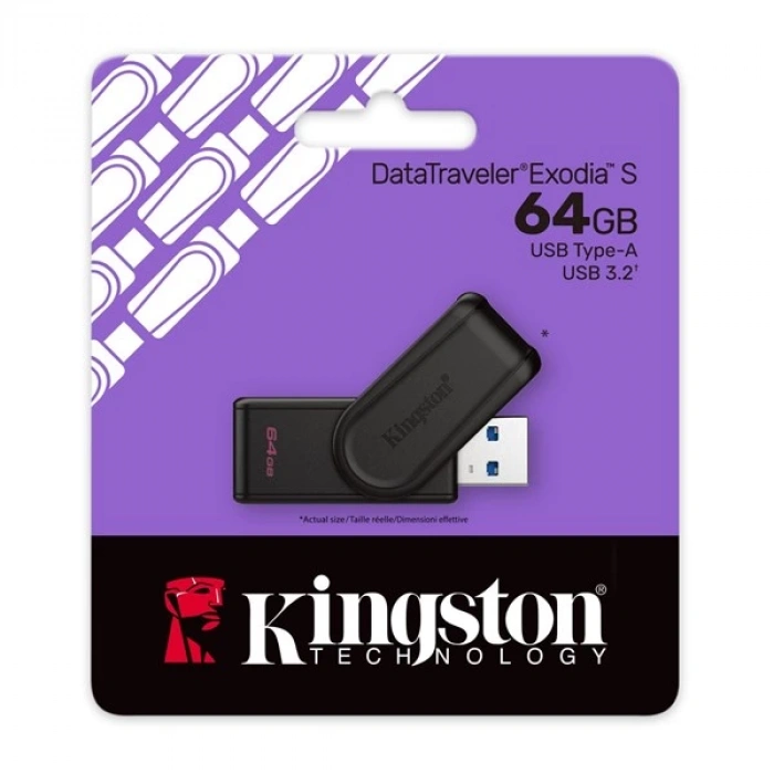 KINGSTON 64GB EXODIA S DTXS/64GB USB 3.2 BELLEK