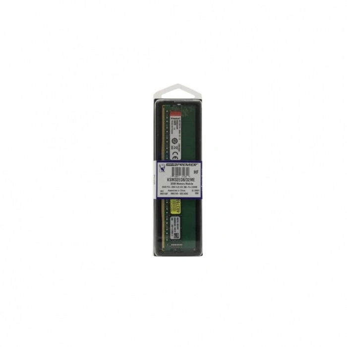 KINGSTON KSM32ED8/32ME, 32Gb, 3200Mhz, DDR4, ECC, CL22, UDIMM, SERVER RAM
