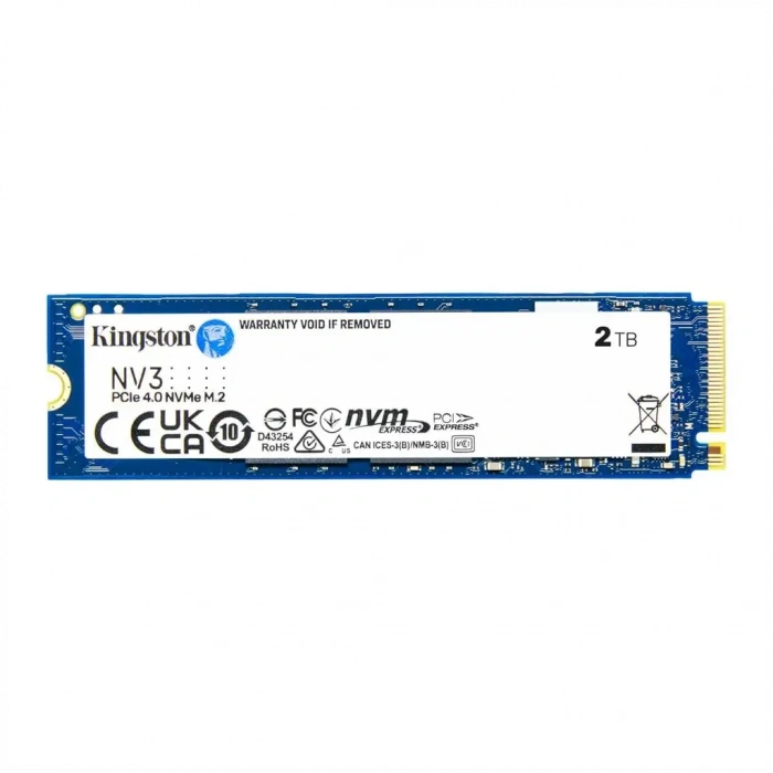 KINGSTON SNV3S/2000G, NV3, 2TB, 6000/5000, Gen4, NVME PCIe M.2 2280, SSD