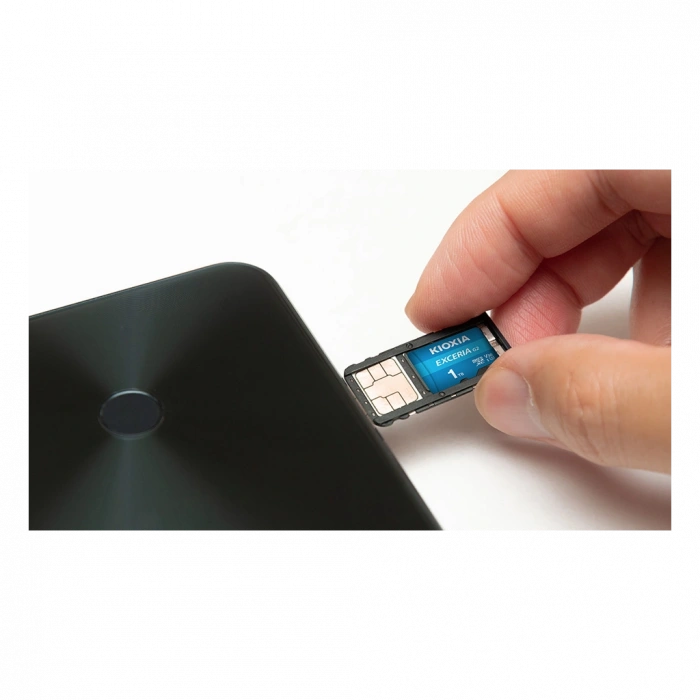 KIOXIA 1TB ExceriaG2, LMEX2L001TG2 U1 V30 4K,  CL10, 100Mb/s, MicroSD Kart Bellek (SD Adaptörlü)