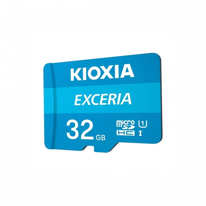 KIOXIA 32GB Exceria, LMEX1L032GG2, UHS-1,  CL10, 100Mb/s, MicroSD Kart Bellek (SD Adaptörlü)