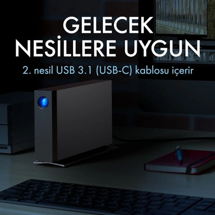 LACIE 24TB D2 PROFESSIONAL STHA24000800 THUNDERBOLT 4 HARİCİ DİSK