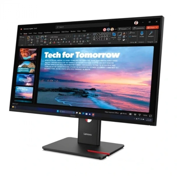 LENOVO 27 IPS T27QD-40 64AAGAT2TK 4MS 120HZ HDMI-DP TYPEC KURUMSAL MONİTÖR 2560X1440
