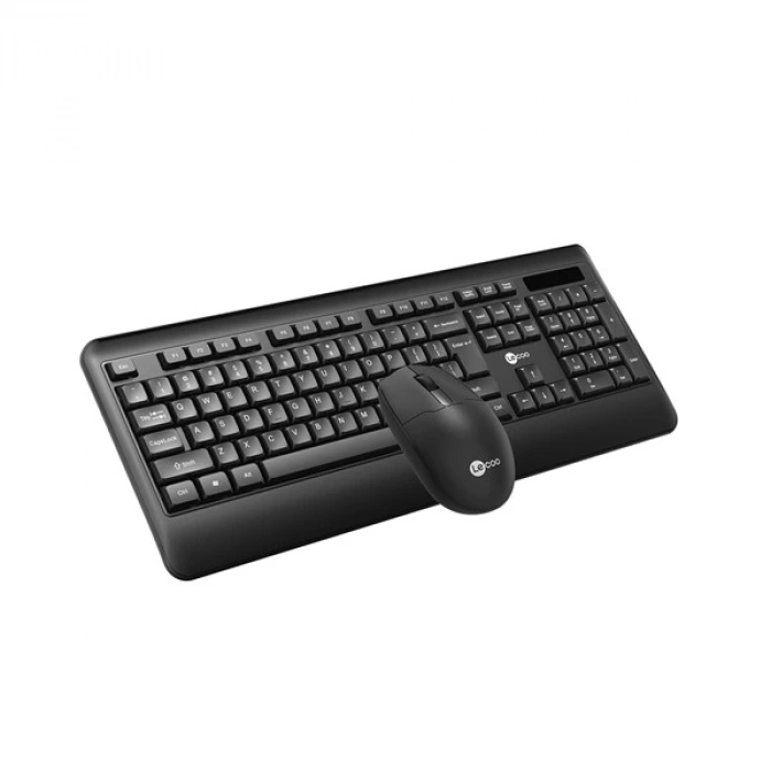 LENOVO LECOO KW202 Kablosuz Q Trk Optic Mouse Siyah Standart Klavye - Mouse Set
