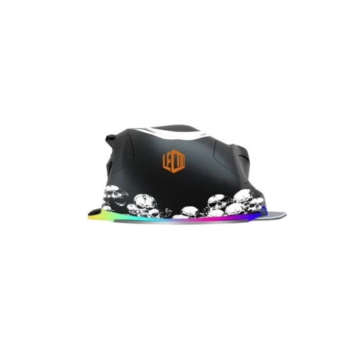 LENOVO LECOO MG1102 USB RGB Led Aydınlatmalı 8200dpi Mouse Pad Hediyeli Gaming Optic Siyah Mouse