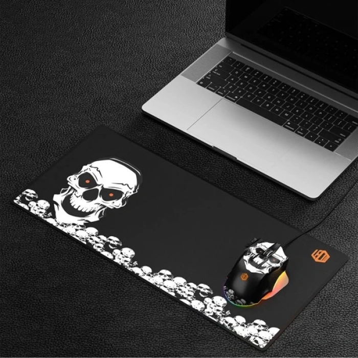 LENOVO LECOO MG1102 USB RGB Led Aydınlatmalı 8200dpi Mouse Pad Hediyeli Gaming Optic Siyah Mouse