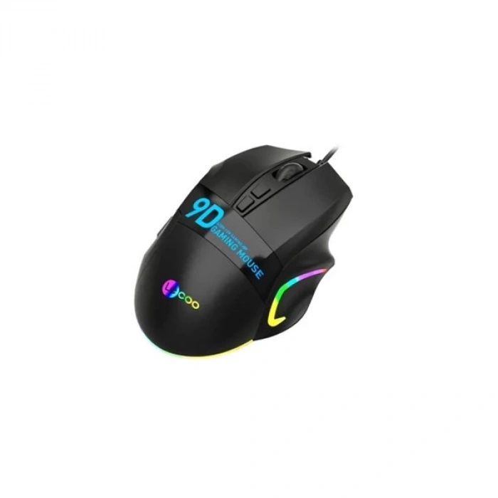 LENOVO LECOO MS130 USB RGB Led Aydınlatmalı 7200dpi Gaming Optic Siyah Mouse